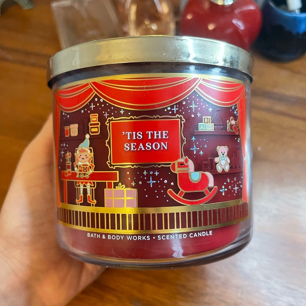 Bath and body works candle
